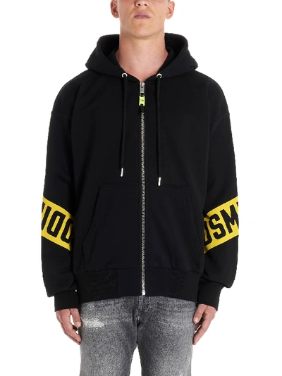 Shop Diesel Bodies Cosmic Hoodie In Black