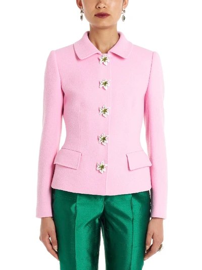 Shop Dolce & Gabbana Jacket In Pink