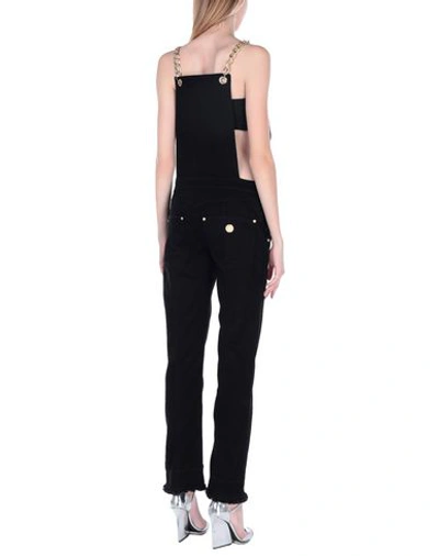 Shop Balmain Overalls In Black