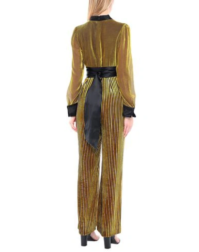 Shop Diane Von Furstenberg Jumpsuit/one Piece In Ocher