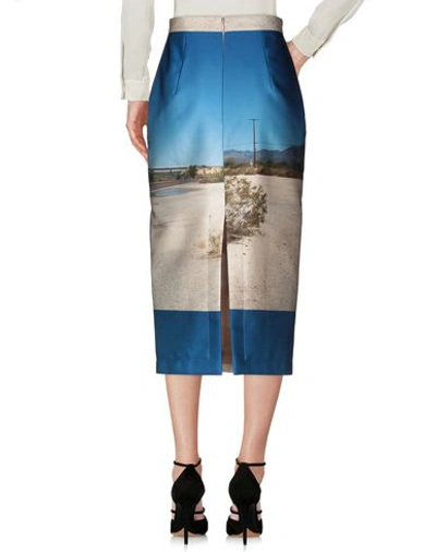 Shop N°21 3/4 Length Skirts In Blue