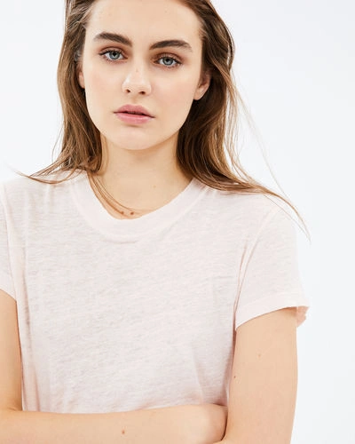 Shop Iro Third T-shirt In Cream Pearl