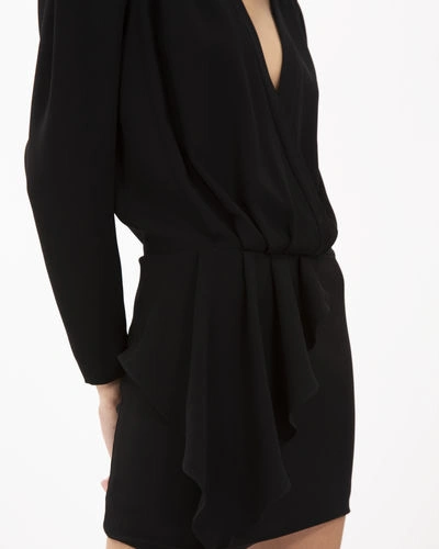 Shop Iro Oak Dress In Black