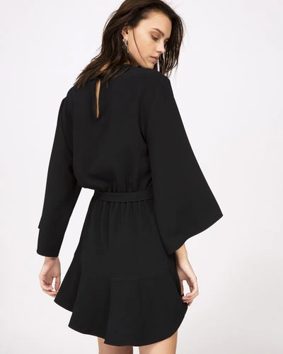 Shop Iro Layer Dress In Black