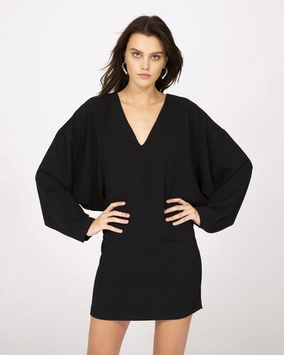 Shop Iro Supple Dress In Black