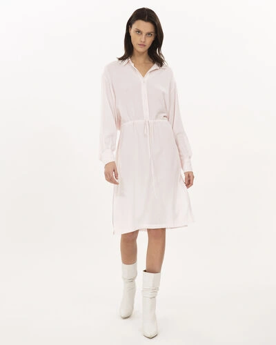 Shop Iro Markala Dress In Light Pink