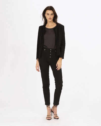 Shop Iro Wondrous Jacket In Black