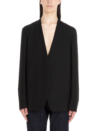 Shop Maison Margiela Cardi-jacket Jacket In Black