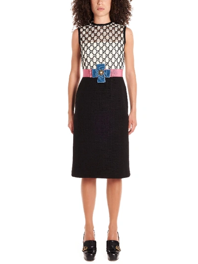 Shop Gucci Dress In Multicolor