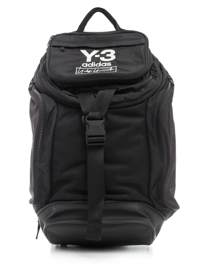 Shop Y-3 Travel Backpack In Black