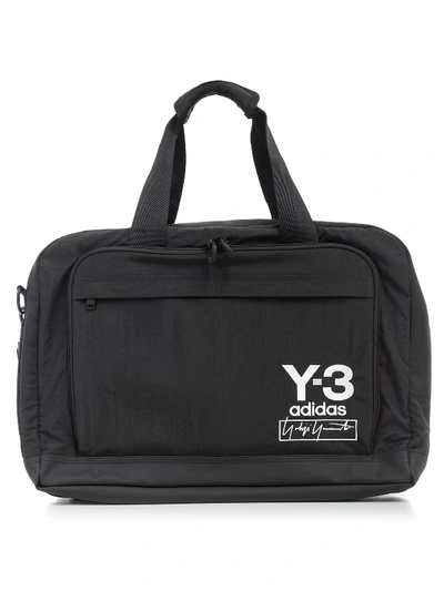 Shop Y-3 Weekender Travel Bag In Black