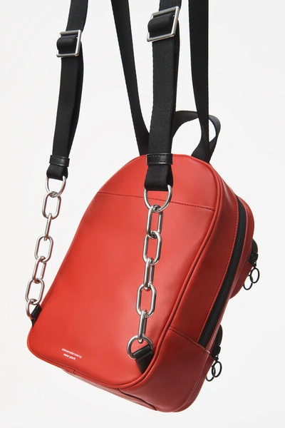 Shop Alexander Wang Attica Nylon Sport Backpack In Red