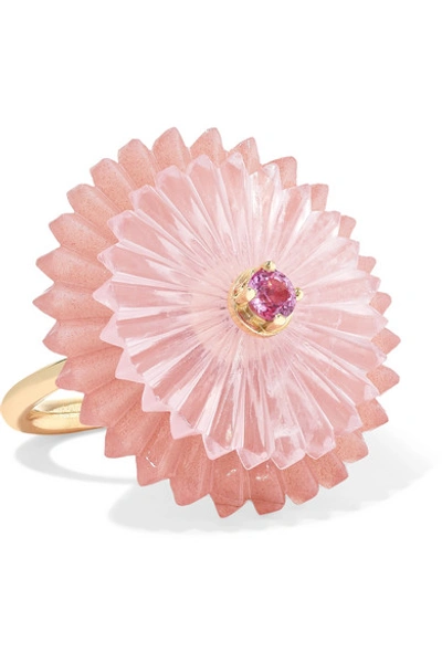 Alice Cicolini Summer Snow 9-karat Gold Multi-stone Ring In Gold