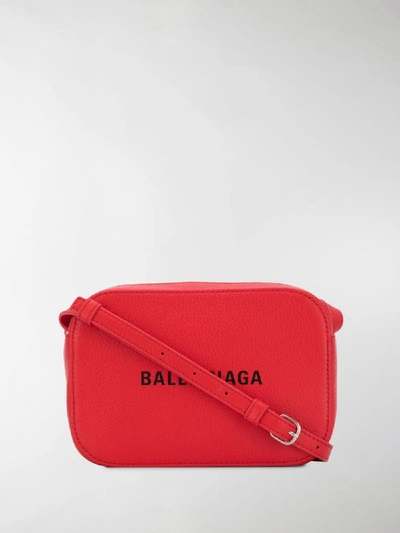 Shop Balenciaga Xs Everyday Camera Bag In Red