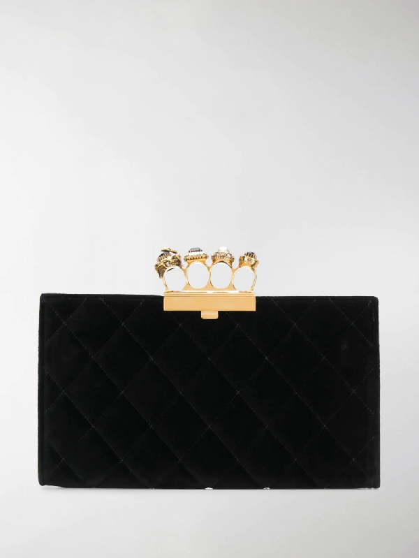 alexander mcqueen knuckle bag