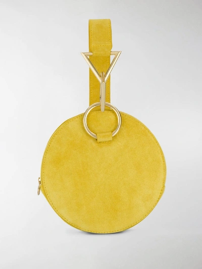 Shop Tara Zadeh Azar Mini Clutch Bag In Yellow