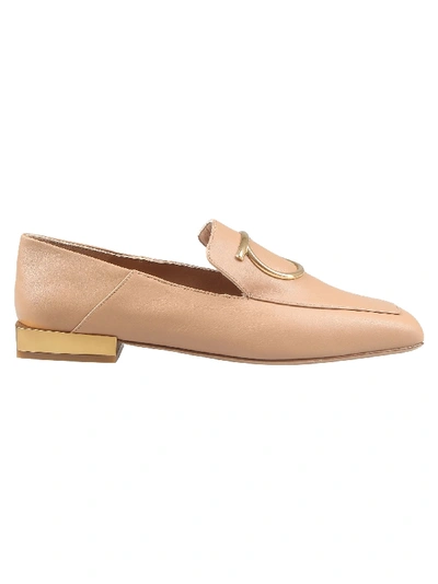 Shop Ferragamo Flat Shoes In Camel