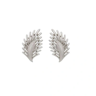 Shop Susan Caplan Vintage 1960s Vintage Trifari Leaf Clip-on Earrings