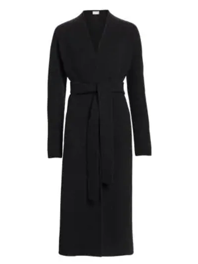 Shop The Row Luisa Wrap Coat In Anthracite