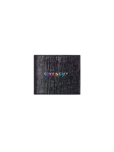 Shop Givenchy Logo Multicolor In Black