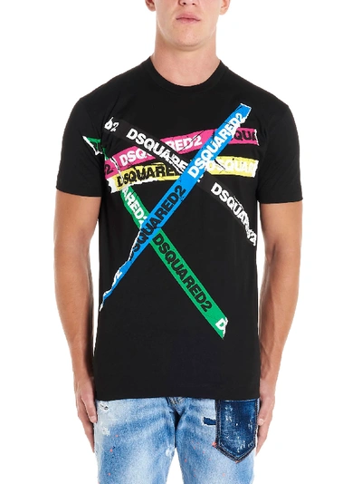 Shop Dsquared2 T-shirt In Black