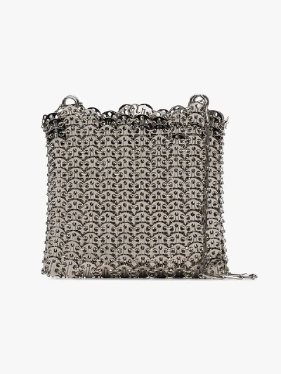 Shop Paco Rabanne Metallic 1969 Iconic Chain Shoulder Bag