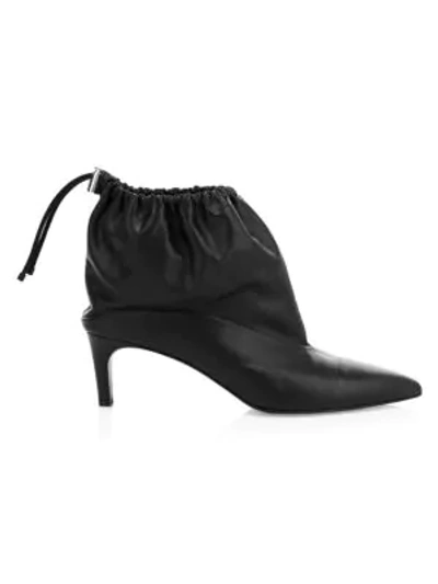 Shop 3.1 Phillip Lim / フィリップ リム Esther Drawstring Leather Boots In Black