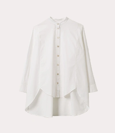 Shop Vivienne Westwood Circle Shirt Optical White