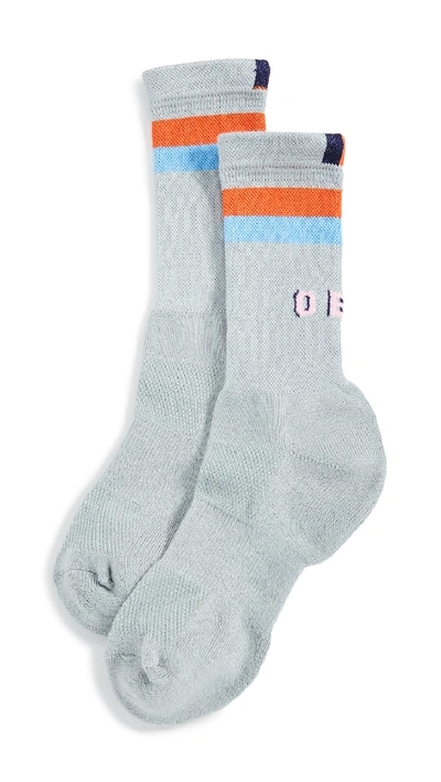 Shop Kule The Oboy Socks In Grey