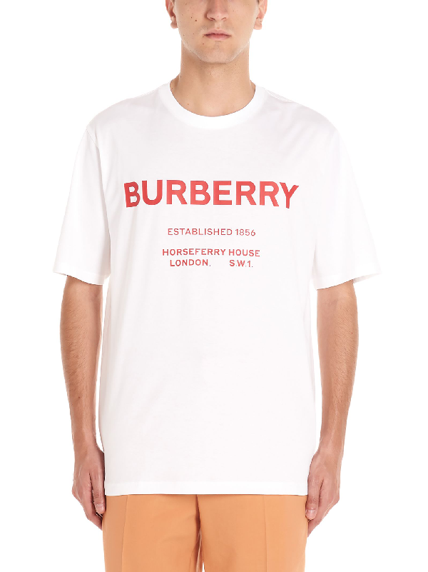 Burberry T-shirt In White | ModeSens
