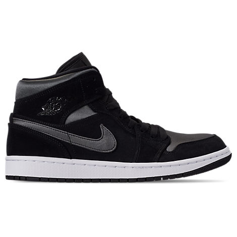 men's air jordan retro 1 mid premium basketball shoes