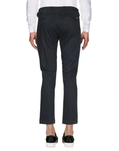 Shop Entre Amis Casual Pants In Dark Blue