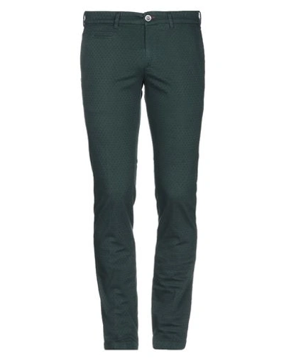 Shop Re-hash Casual Pants In Dark Green