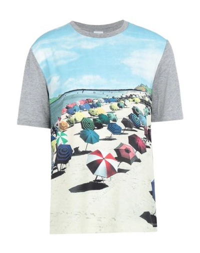 Shop Ps By Paul Smith T-shirts In Grey