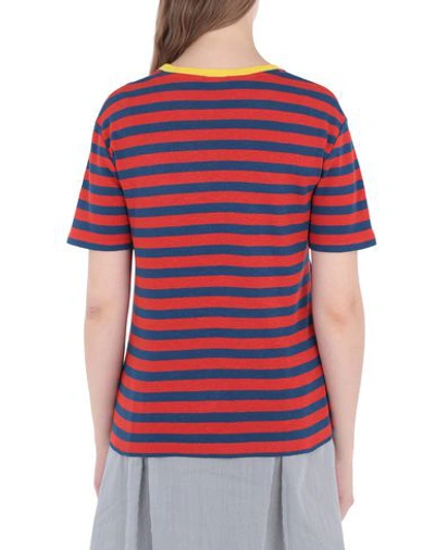 Shop Ps By Paul Smith T-shirts In Red