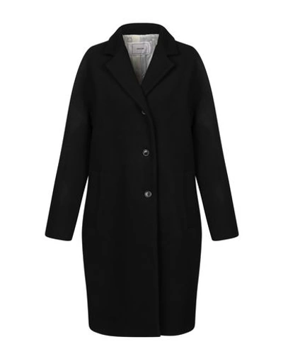 Shop Mauro Grifoni Coat In Black