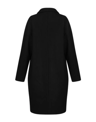 Shop Mauro Grifoni Coat In Black
