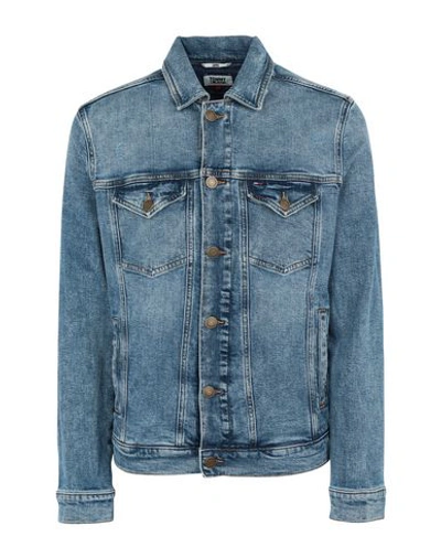 Shop Tommy Jeans Denim Jacket In Blue