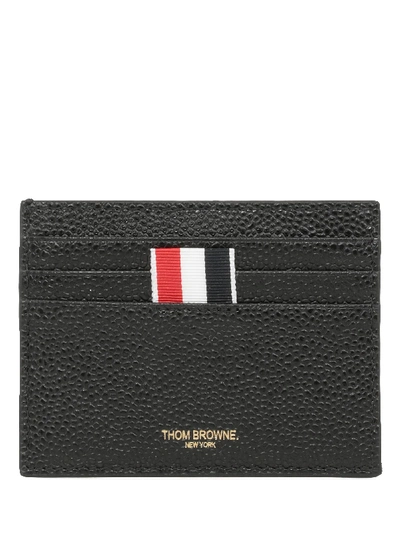 Shop Thom Browne Card Holder In Black