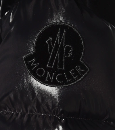 Shop Moncler Chouelle Down Jacket In Black