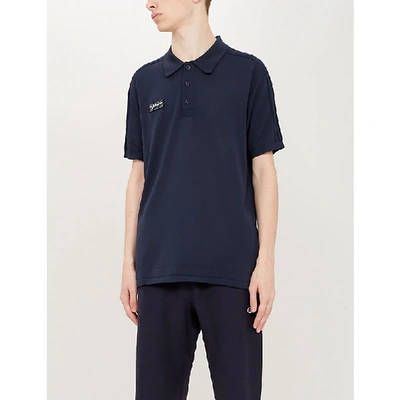 Adidas Originals Spezial Meehan Jersey Polo Shirt In Night Navy | ModeSens