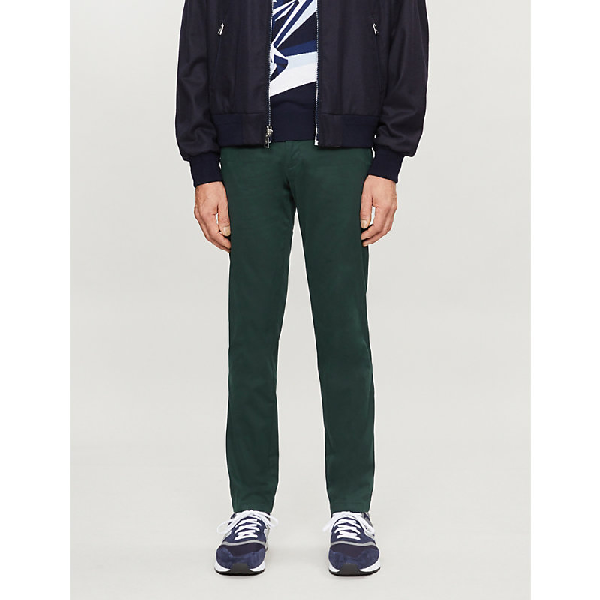 racing green jeans straight fit