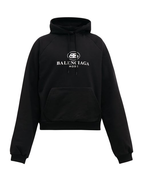 black balenciaga sweatshirt