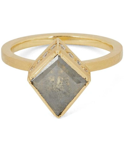 Shop Brooke Gregson Gold Diamond Kite Ring