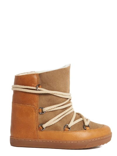 Shop Isabel Marant Nowles Shoes In Beige