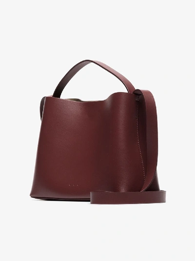 Shop Aesther Ekme Brown Mini Sac Shoulder Bag