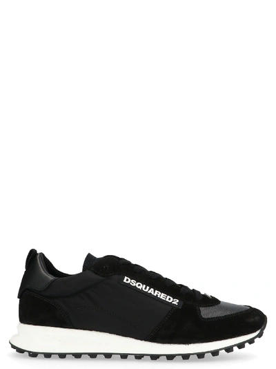 Shop Dsquared2 New Runner Hiking Shoes In Black