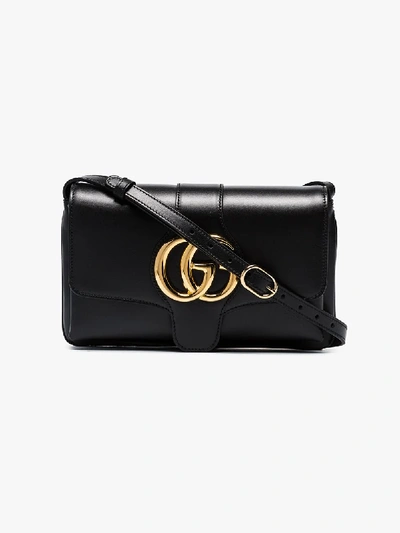 Shop Gucci Black Small Arli Shoulder Bag
