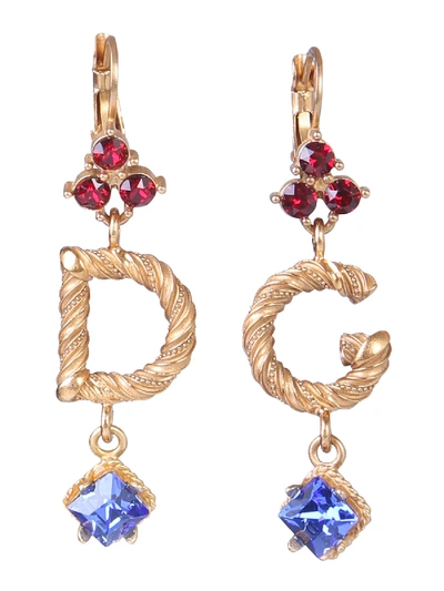 Shop Dolce & Gabbana Pendant Earrings In Oro