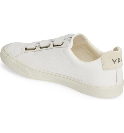 Veja 3-lock Leather Low-top Sneakers In White | ModeSens